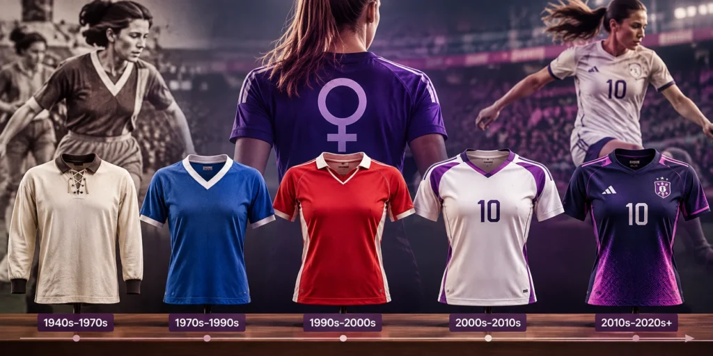 camisetas del fútbol femenino