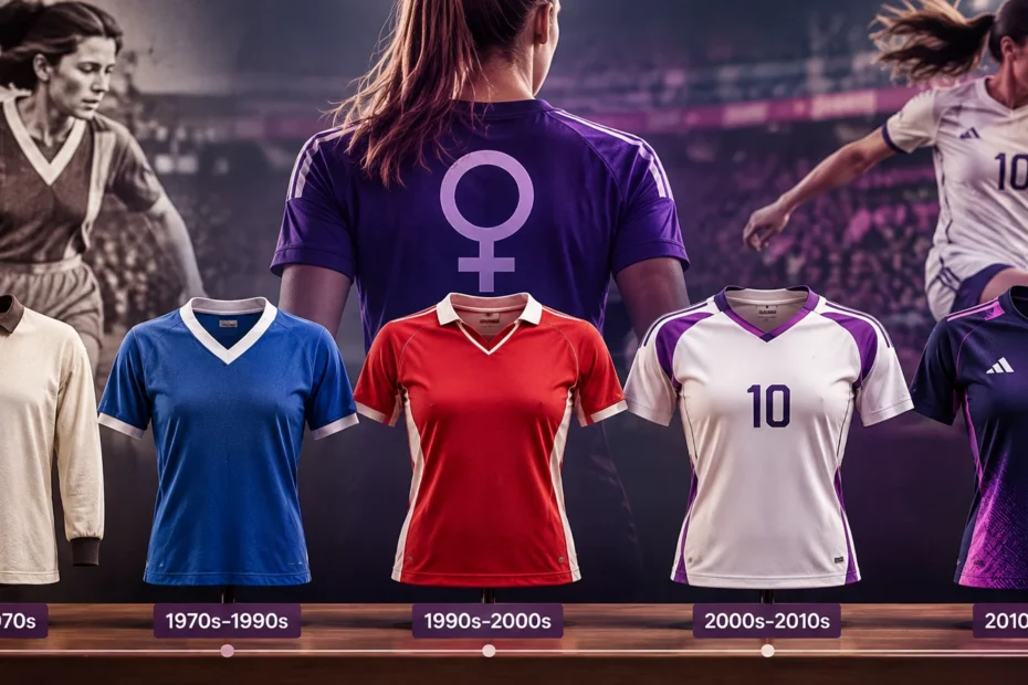 camisetas del fútbol femenino