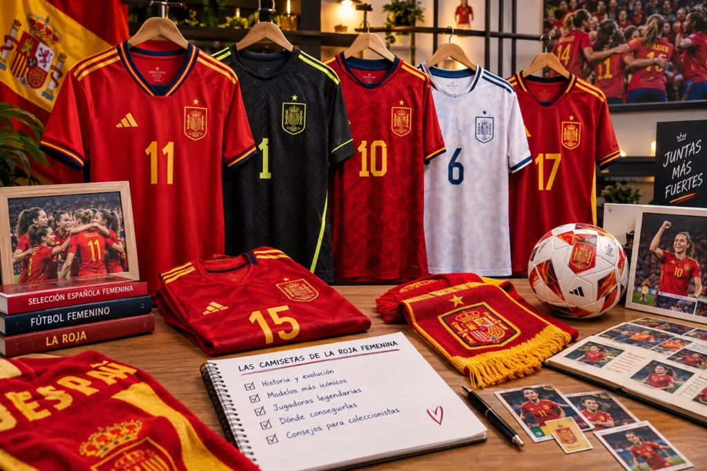 camisetas de la Roja femenina