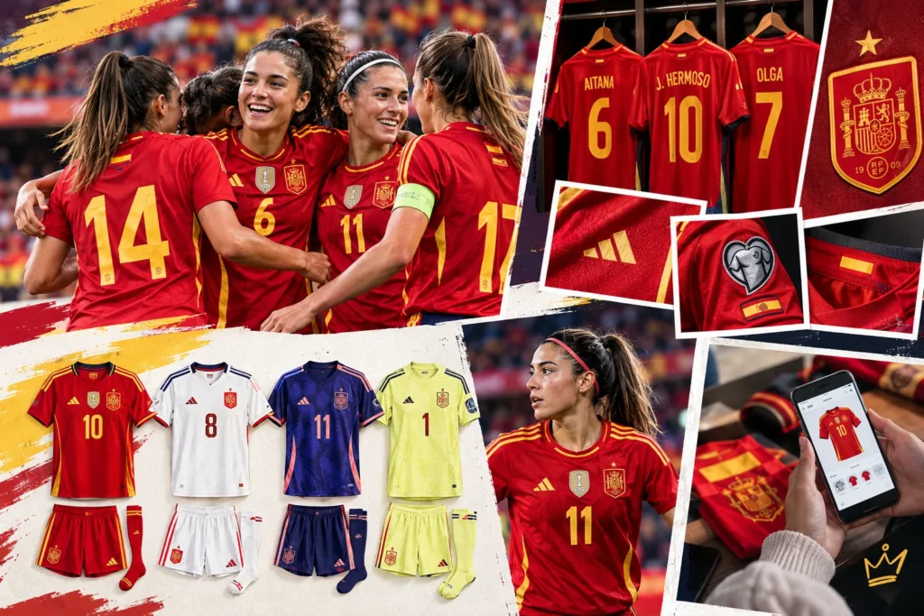 camisetas de espana