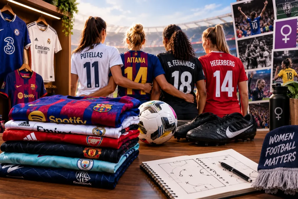 camisetas de futbol femenino